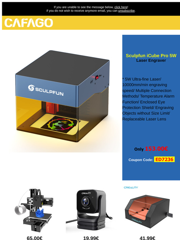❤️Gratitude Feedback, Huge Benefits! Laser Engravers & 3D Printers on Sale, Get Creative Now!⭐