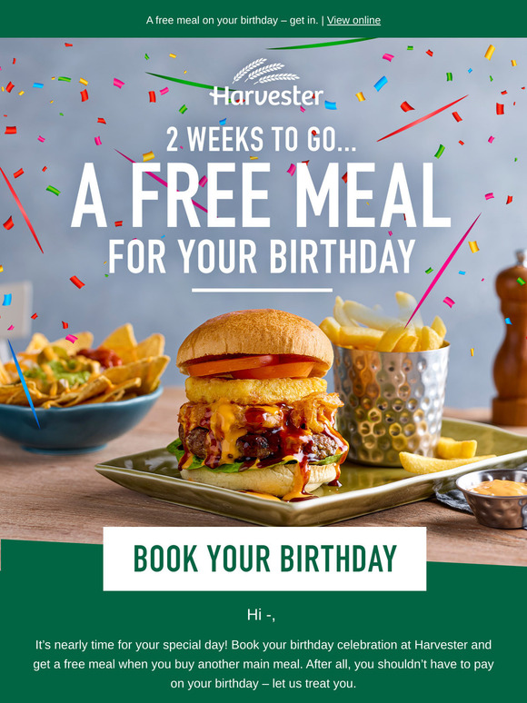 Here's our birthday gift to you!