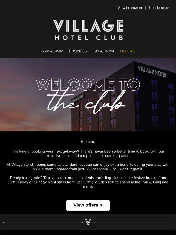 Your Village stay just got better! ✨