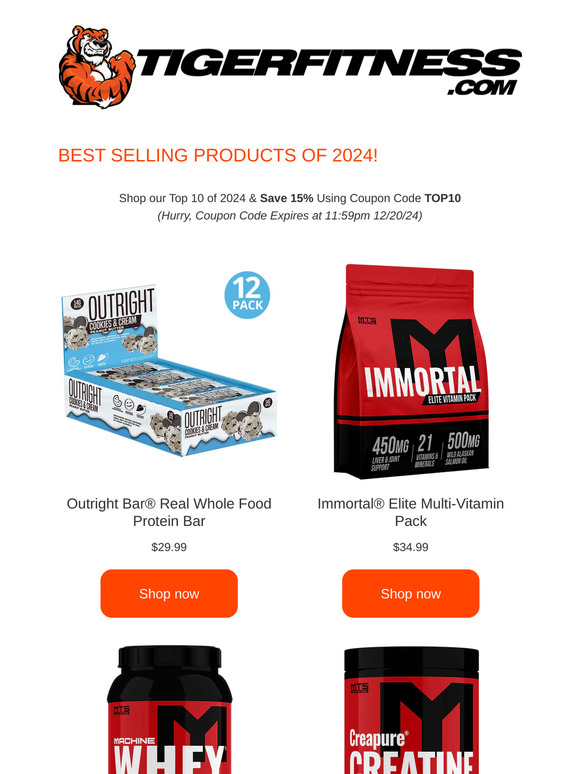 Top 10 Sellers of 2024 - In Case You Missed It