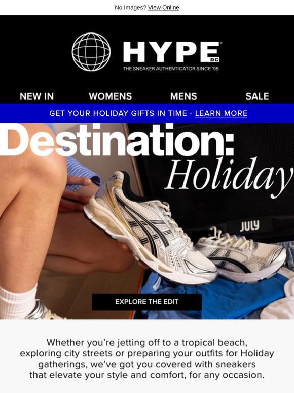 Get your sneakers in time for Christmas.