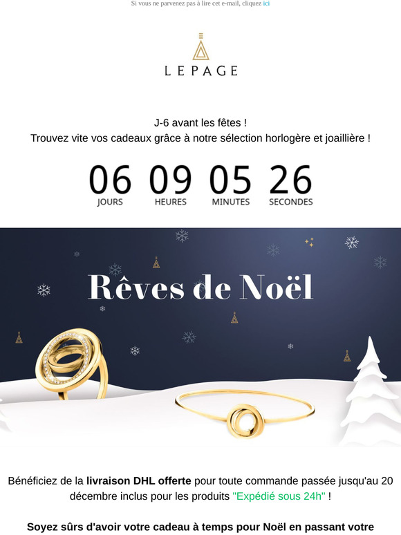 Rêves de Noël : livraison garantie 🚚