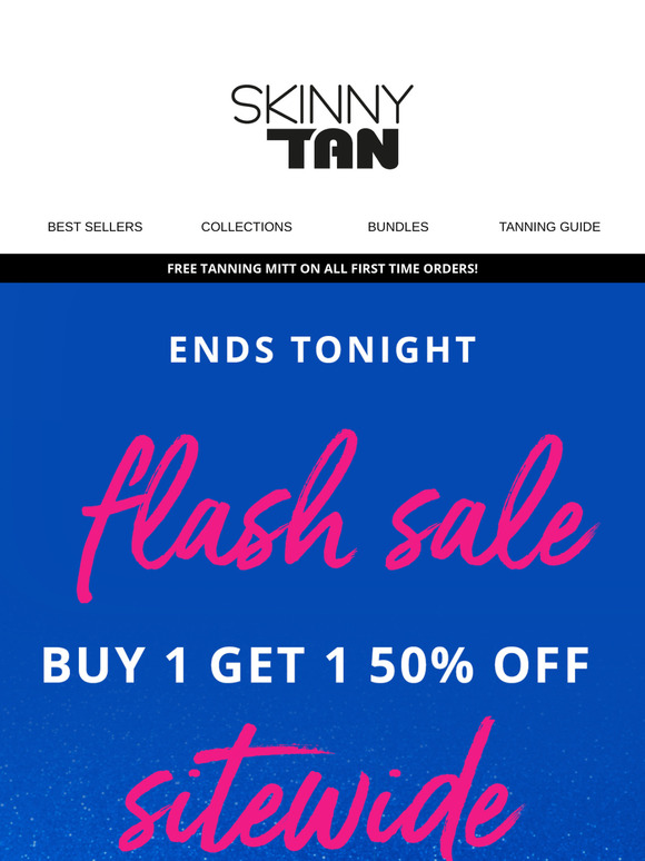 Time’s Running Out: BOGO 50% Off Ends Tonight!