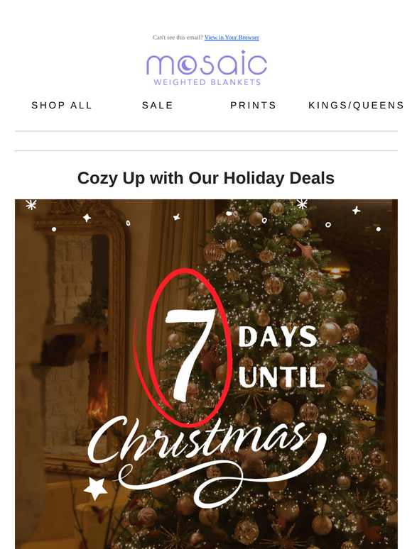 Last-Minute Gifts + Grab Bag Blanket Special!