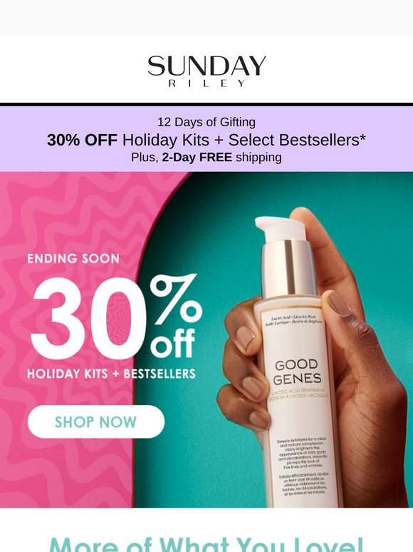 🌟 Glow before it’s gone—30% off ends soon