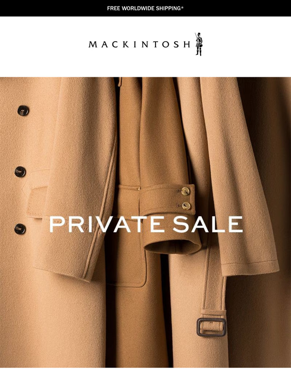 Private Sale | Invitation