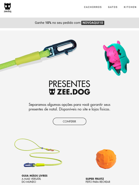 Seleção: Presentes Zee.Dog 🖤
