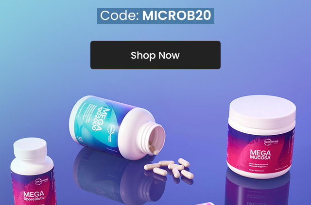Use code: MICROB20. Shop now.