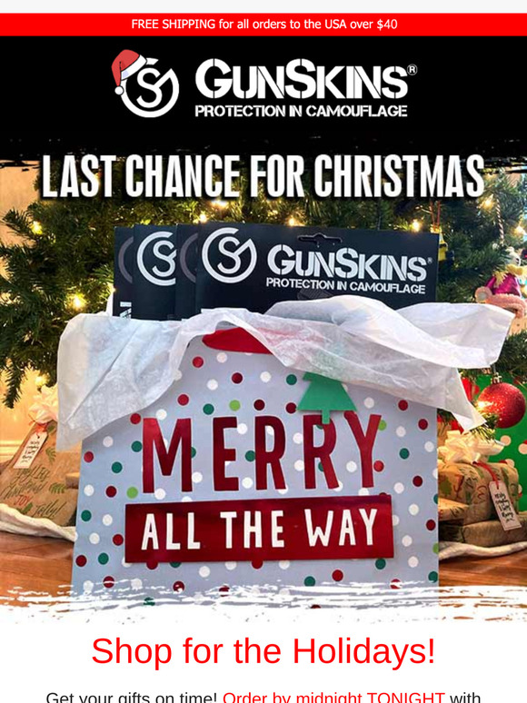 It's not too Late. Order TODAY with expedited shipping for Christmas Delivery! 📦🎄