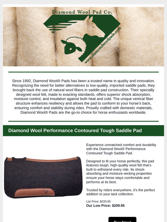 Discover the Trusted Comfort of Diamond Wool® Pads