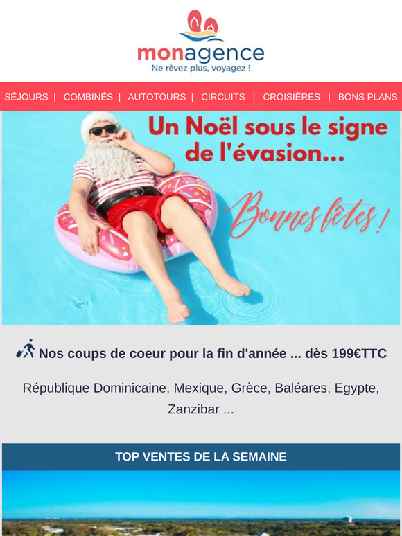🎅 Un Noël sous le signe de l'évasion, votre prochaine escapade n'attend plus que vous