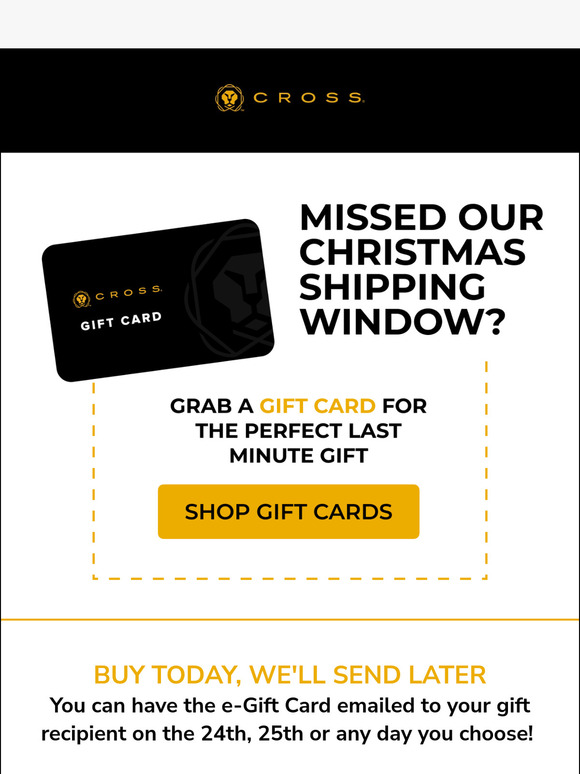 The perfect last minute gift!