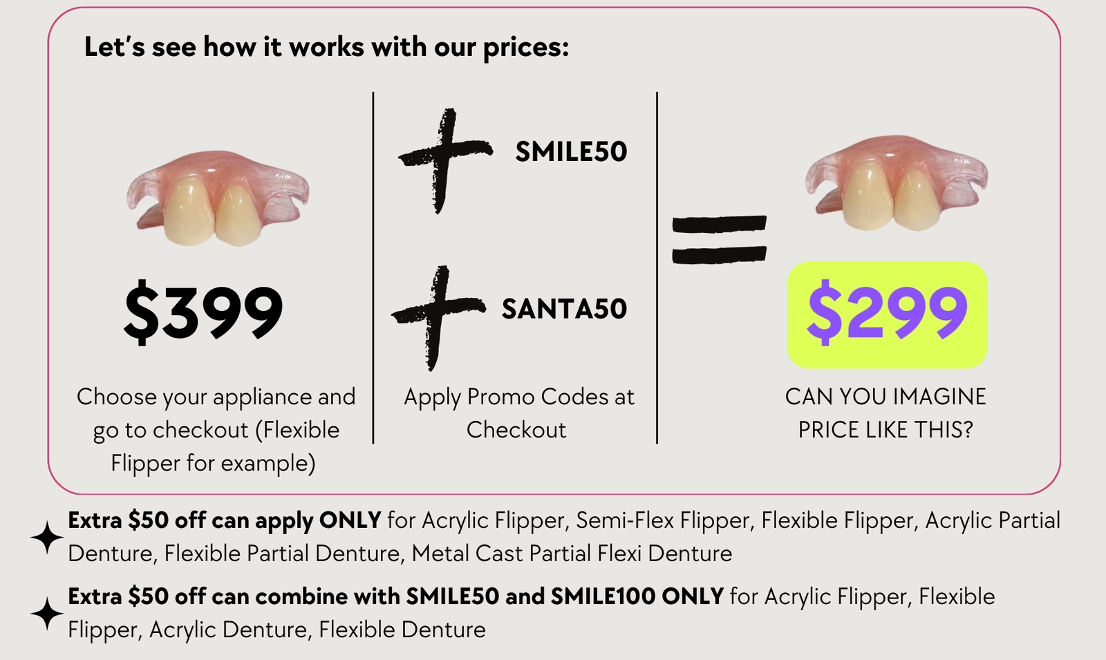Smile Boutique NY Discounts in Action