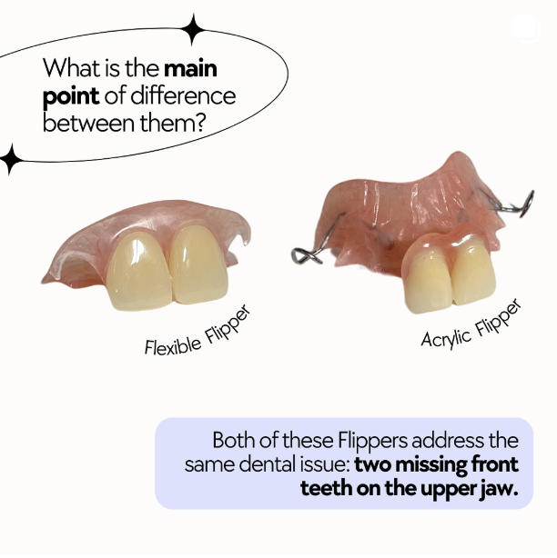 Acrylic vs Flexi Flipper 