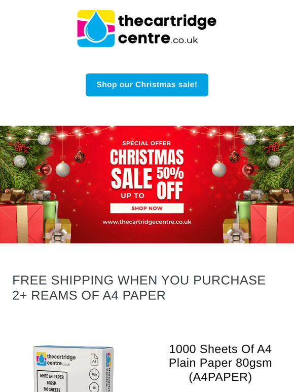 Cartridge Christmas Clearance! Get Stocked Up For The New Year