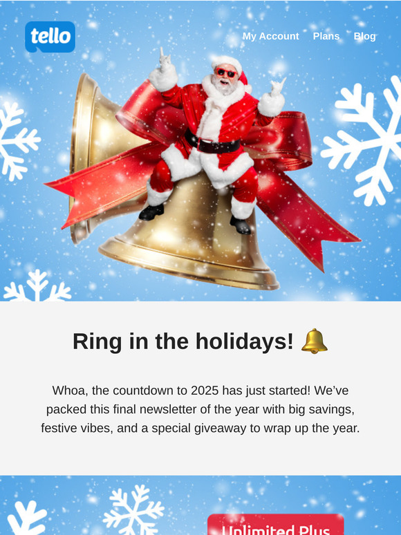 🎁 Holiday cheer: upgrades, wins, and savings!