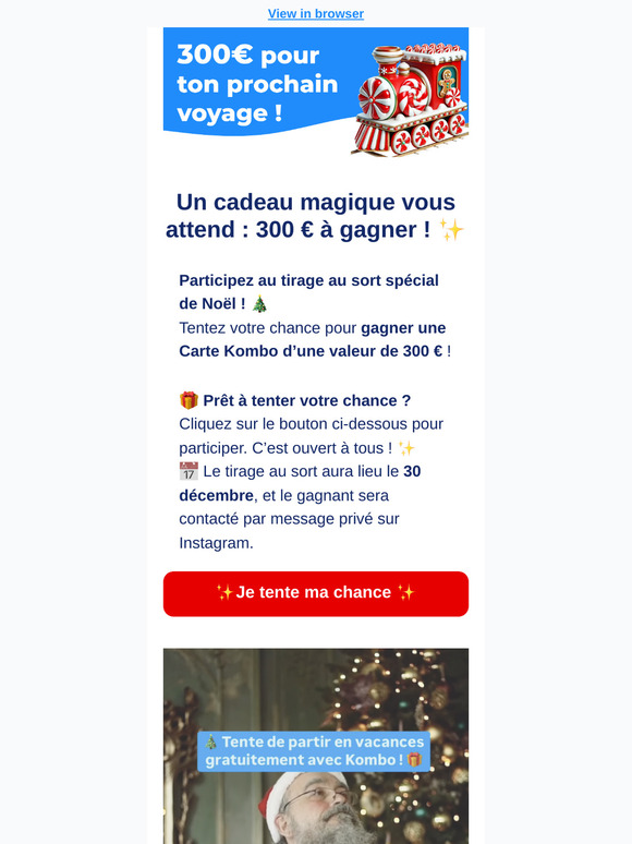 On vous offre 300€ 🎁