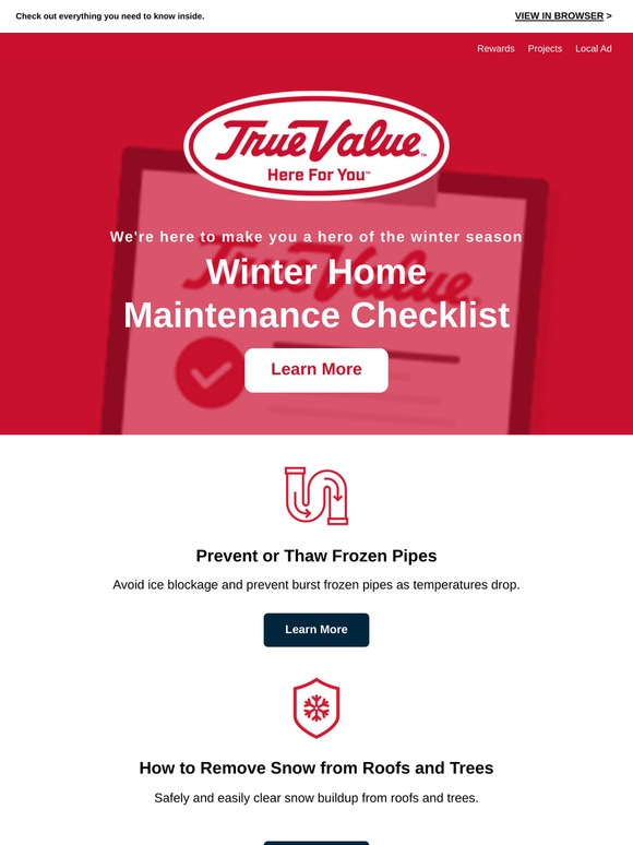 Your Winter Home Maintenance Checklist ❄️🏡