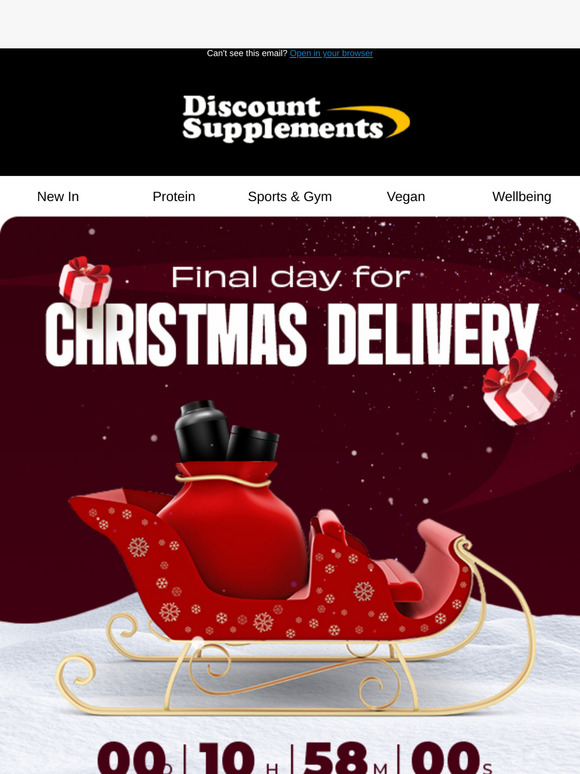 🚨 Last Chance for Christmas Delivery!