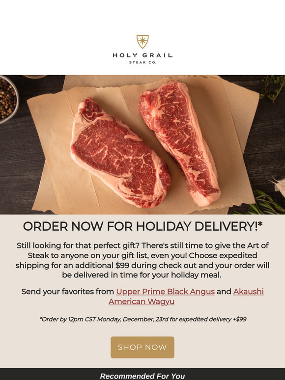 It's not too late to order those last minute gifts! Expedited delivery available!