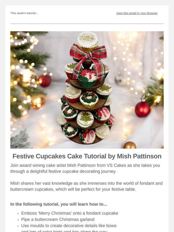 Mish Pattinson's Festive Cupcake Magic 🧁