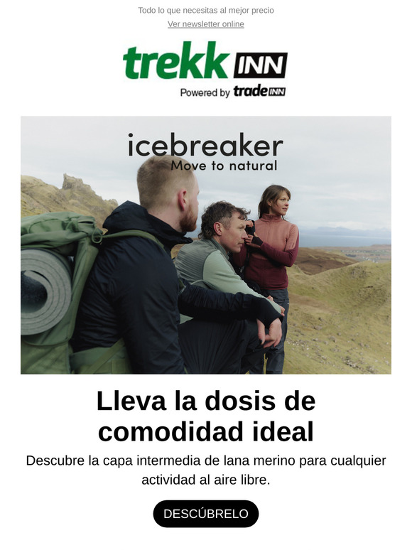 🏞️ Icebreaker: Comodidad para tus aventuras al aire libre✨