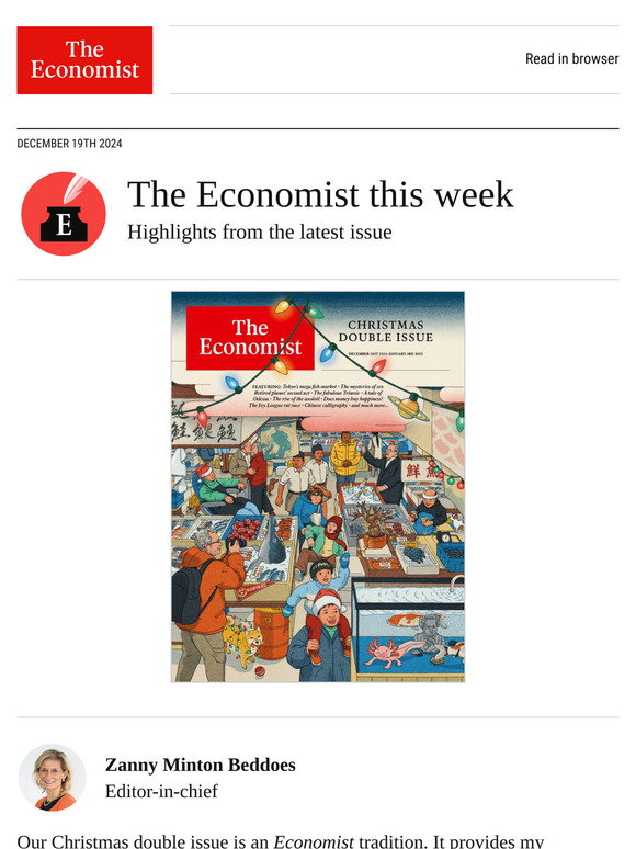 The Economist: What to make of 2024 | Milled