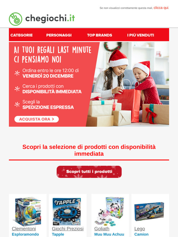 🎅🏼Sei ancora in tempo per i regali!
