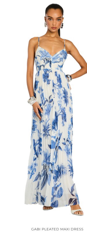 Gabi Pleated Dress 