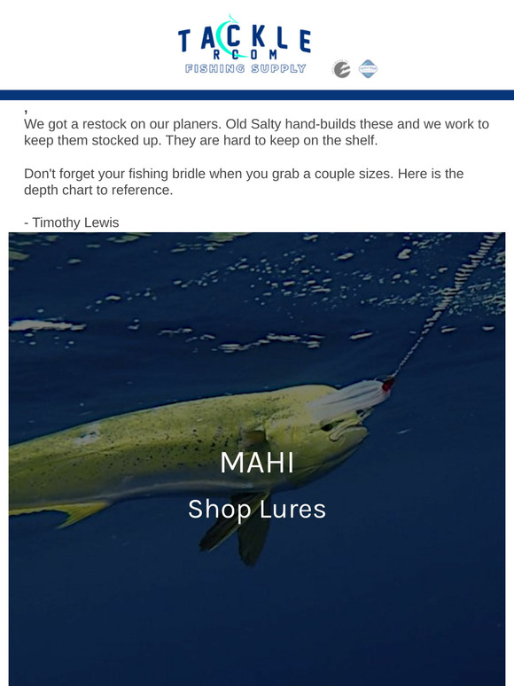 Fishing Planer Sale 35% Off Sale!