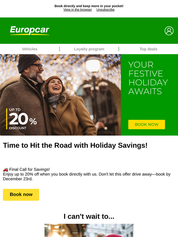 Own the Holidays with Big Savings! 🤩