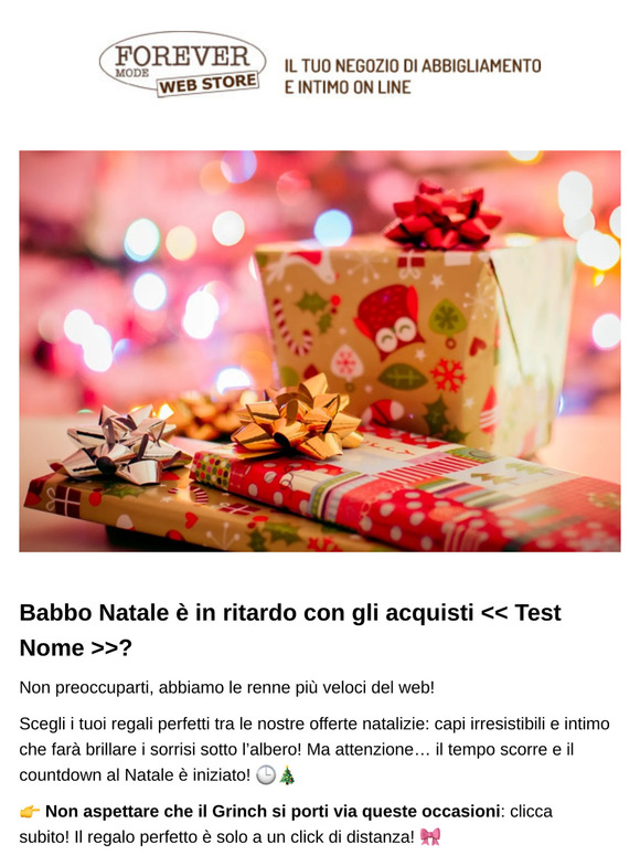 🎅 Regali di Natale last-minute? Ci pensiamo noi!