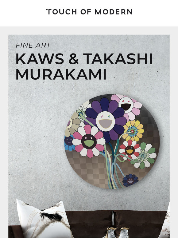 Fine Art From KAWS & Murakami