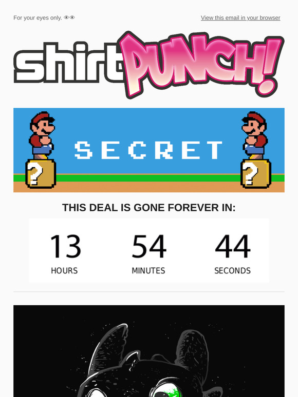 A Toothless secret sale