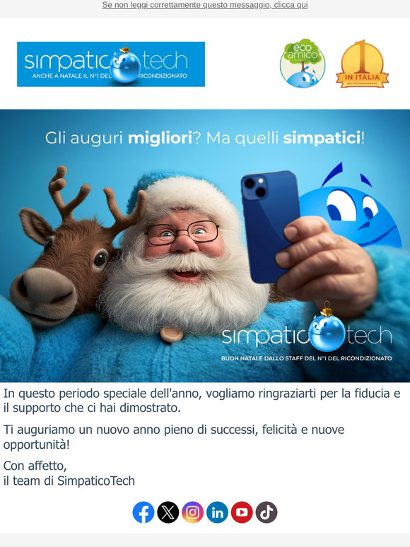 🎄 Buone Feste da SimpaticoTech! 🎅