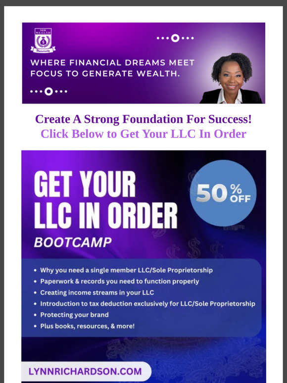Get your LLC in Order Before The Year Ends