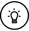 Image Description: Lightbulb icon
