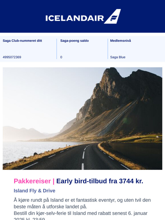 Pakketilbud | Island Fly & Drive