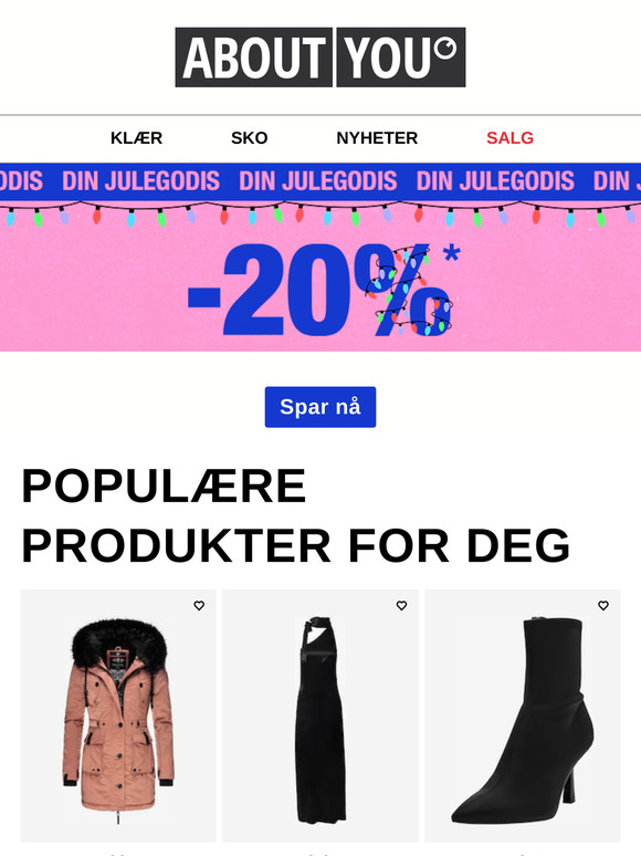 Din julegave: -20 %