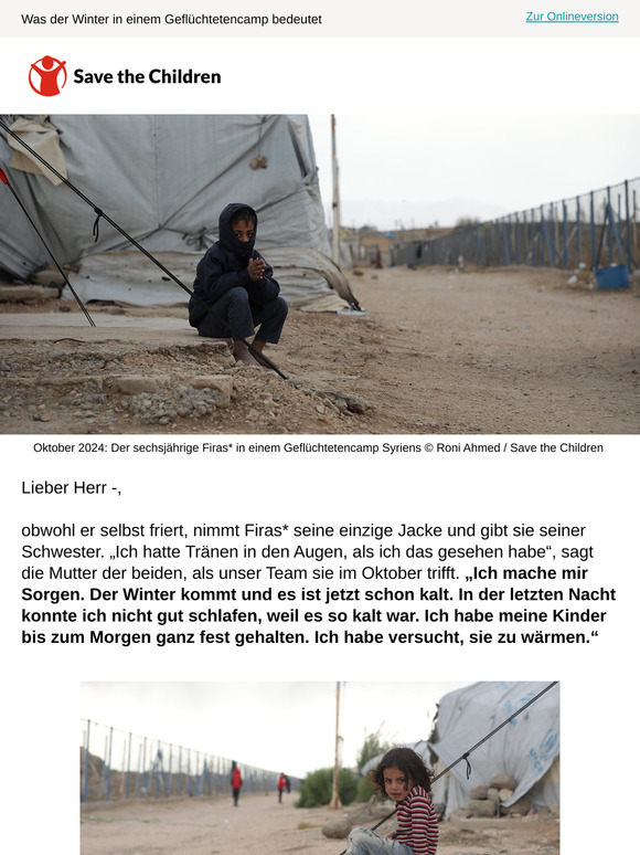 Firas* friert