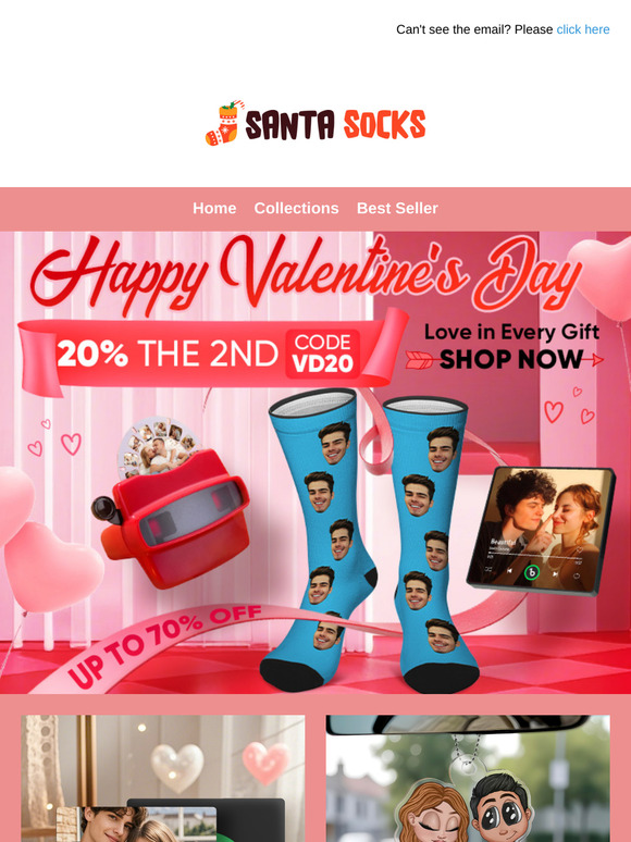 We can't bottle up our love for you! 😍Exclusive V-day offer for you!