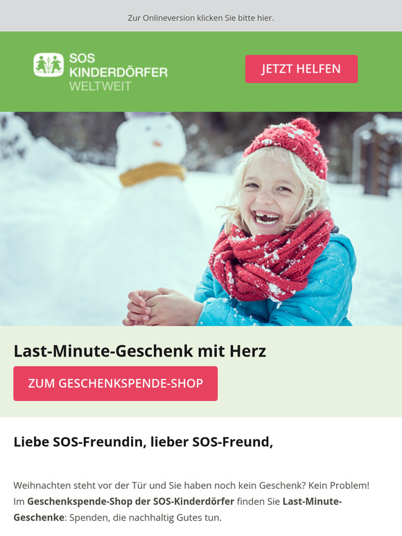 Last-Minute-Geschenk gesucht?