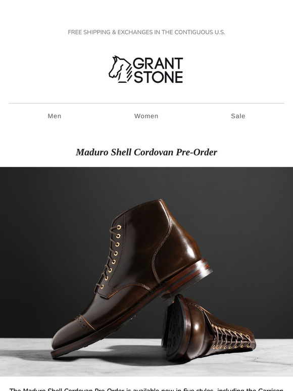 Maduro Shell Cordovan Pre-Order Now Live