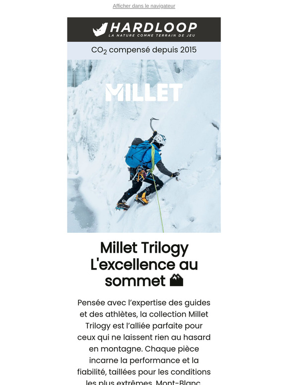 ⛏️ Millet Trilogy | Pour les alpinistes exigeants ⛰️
