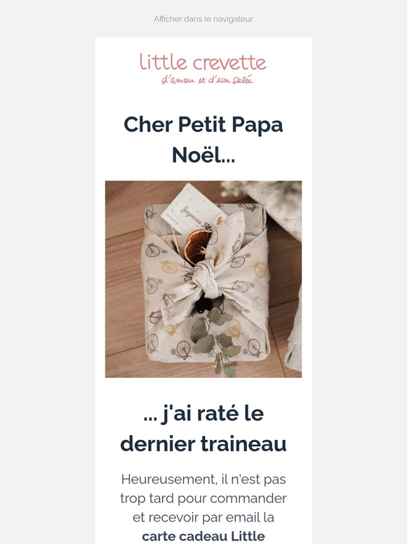 Il n'est pas trop tard 🎁