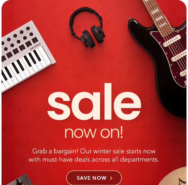 Sale Now On! Save Now