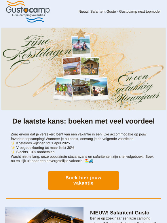 Vroegboek voordeel: de laatste kans