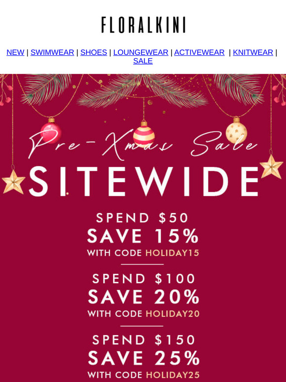 Pre-Xmas Sale is LIVE✨