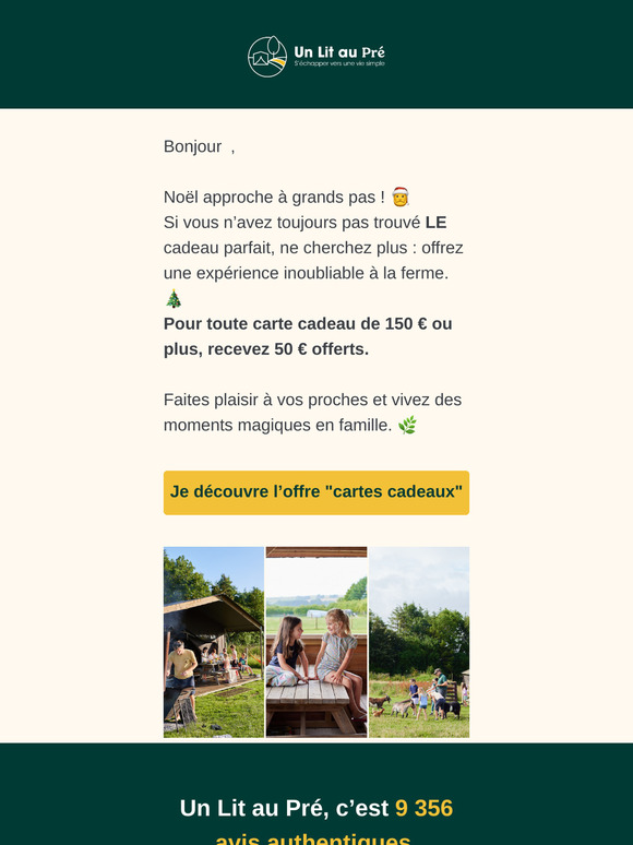 🎁 Encore quelques jours pour offrir un cadeau unique !