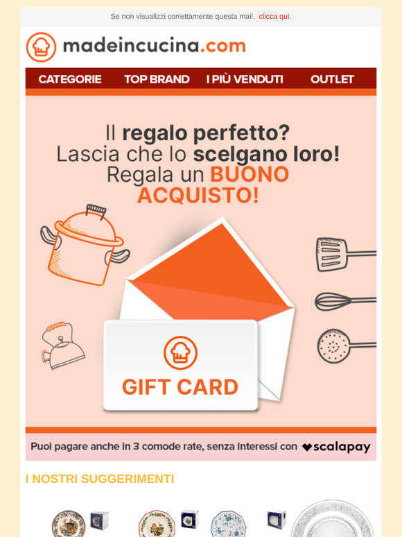 Ti manca ancora qualche regalo? Scegli il Buono Acquisto!